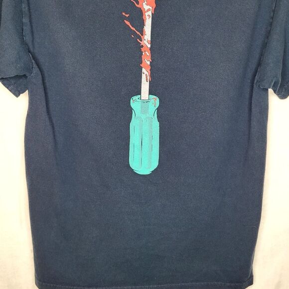 Vintage Rotting Out Screwdriver Band T Shirt Size Medium - Picture 7 of 9